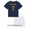 Frankrike Antoine Griezmann 7 Hjemme VM 2022 - Barn Draktsett